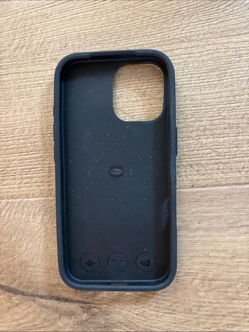 Pela iPhone 17 Black Eco-Friendly Phone Case - Protective Silicone Cover